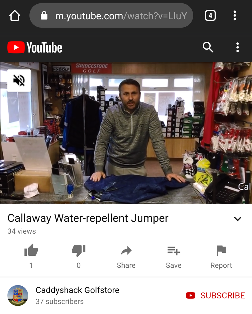 Callaway Water-repellent jumpers