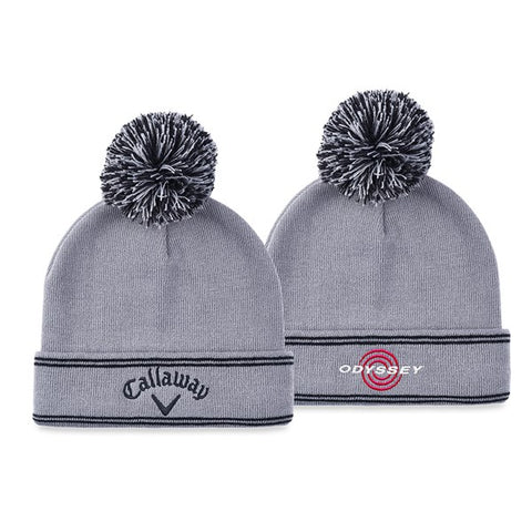 Callaway Classic Beanie Pom Grey