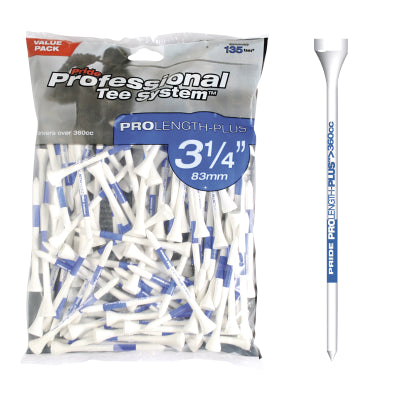 Pride PTS 3 1/4 Blue Wooden Tees