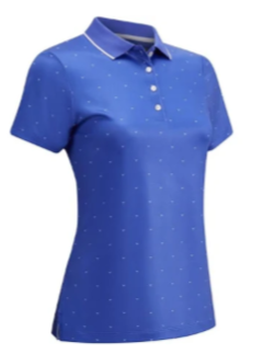 Callaway (Ladies) Chevron Polka Dot Polo