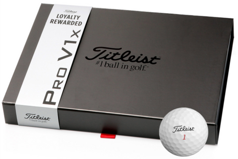 Titleist Pro V1X Loyalty Pack