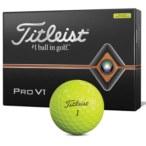 Titleist Pro V1 Yellow