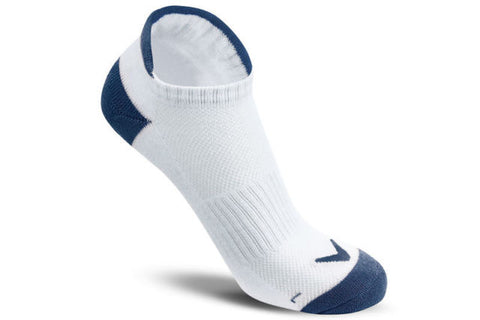 Callaway Golf Ladies Sport Tab Low Socks White/Blue