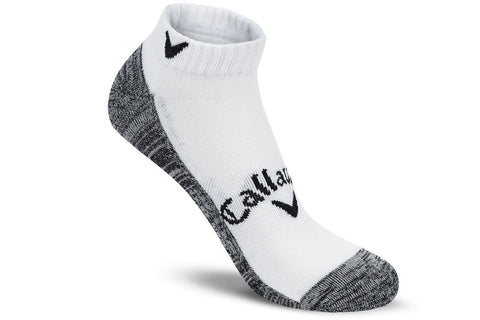 Callaway Golf Mens Tour Opti-Dri Low Cut Socks (white)